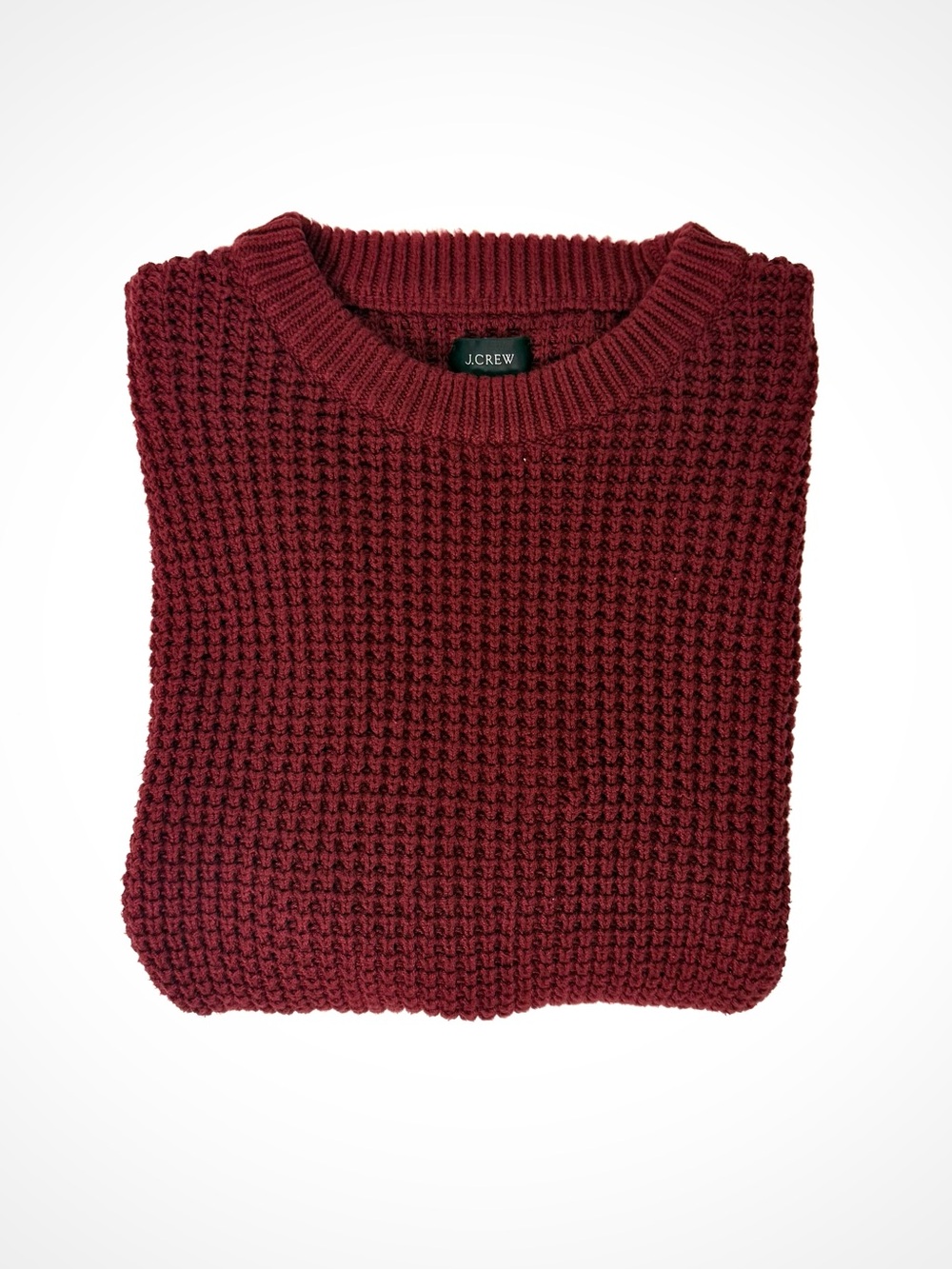 J.Crew Thick Cotton Textured Pullover | M